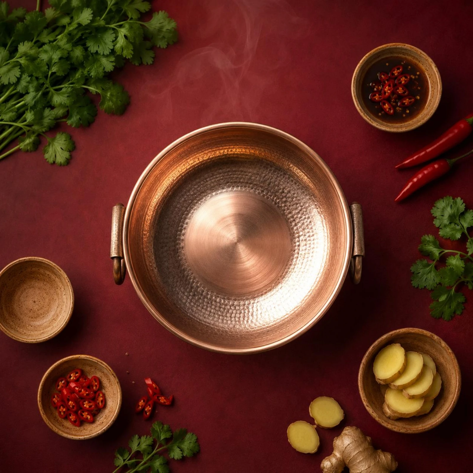 Hammered Copper Pot Wide Accessible Top Copper Hot Pot Cookware Heat Resistant
Hammered Copper Pot Wide Accessible Top Copper Hot Pot Cookware Heat Resistant