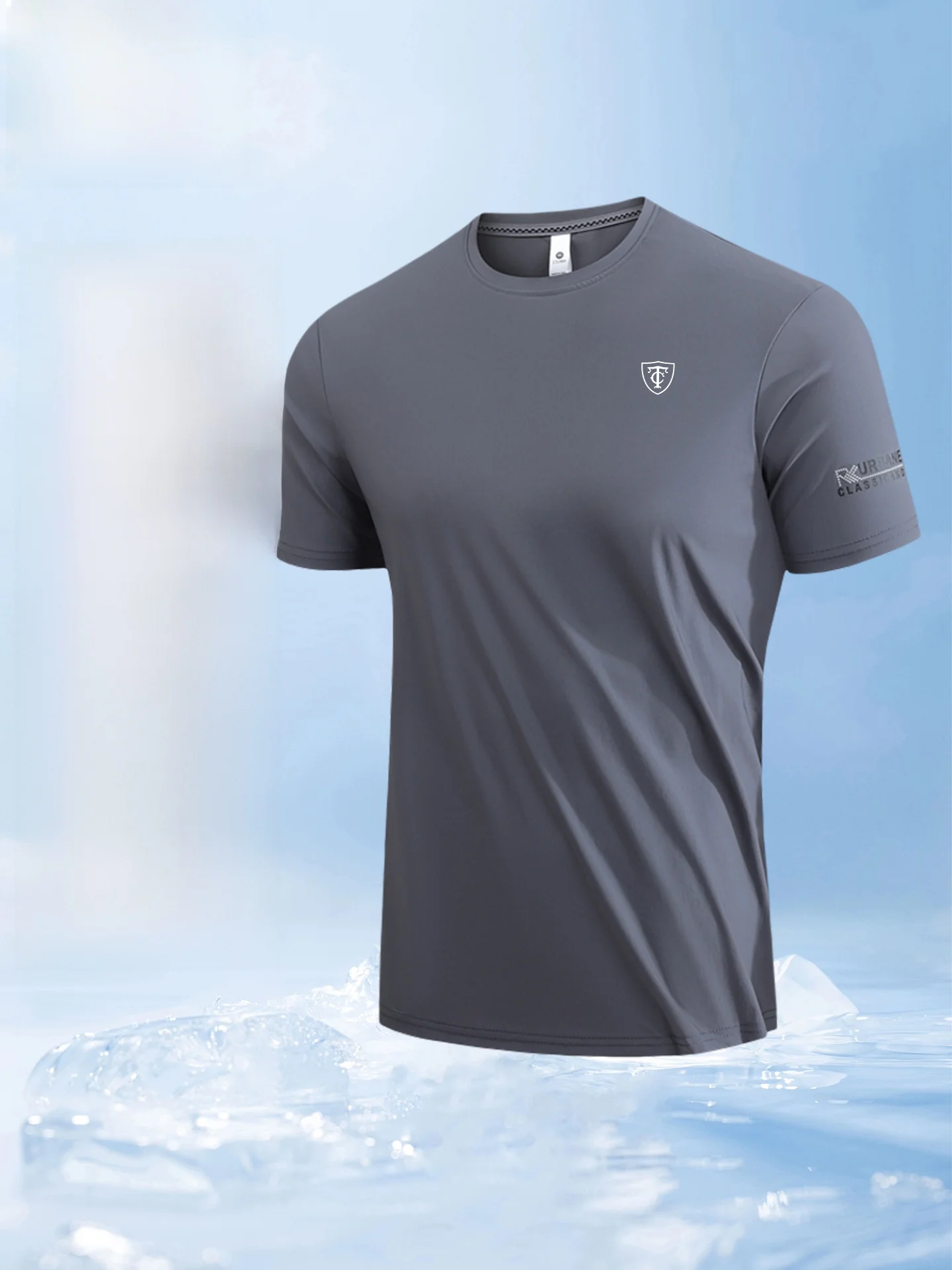 Lincoln Ice Silk Qui Dry Breathable ort Sve T-irt for Men Outdoor Sports Fitn Running Hanfu Ethnic Wear
Lincoln Ice Silk Qui Dry Breathable ort Sve T-irt for Men Outdoor Sports Fitn Running Hanfu Ethnic Wear