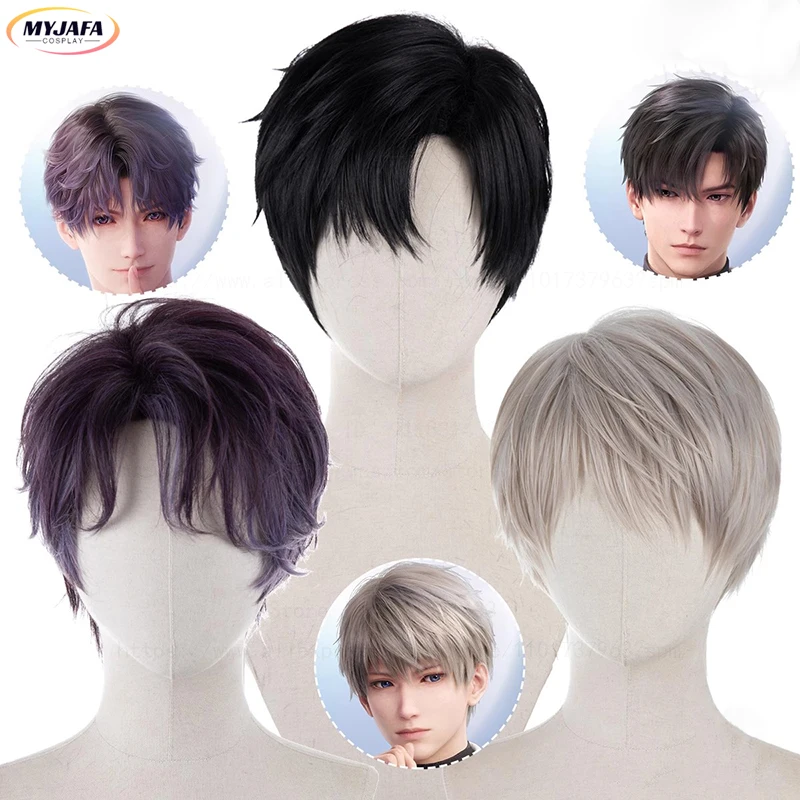 High Quality Love And Deepspace Rafayel Zayne Xavier Cosplay Wig 30cm Short Heat Resistant Synthetic Hair Anime Wigs + WigCap
High Quality Love And Deepspace Rafayel Zayne Xavier Cosplay Wig 30cm Short Heat Resistant Synthetic Hair Anime Wigs + WigCap