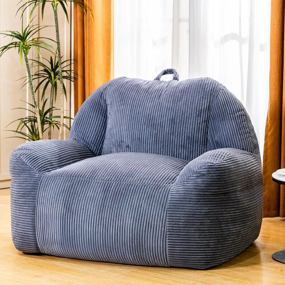 Luxury Large Bean Bag Chair for Adults - Ideal for Reading, Gaming, and Comfortable Relaxation in Grey
Luxury Large Bean Bag Chair for Adults - Ideal for Reading, Gaming, and Comfortable Relaxation in Grey