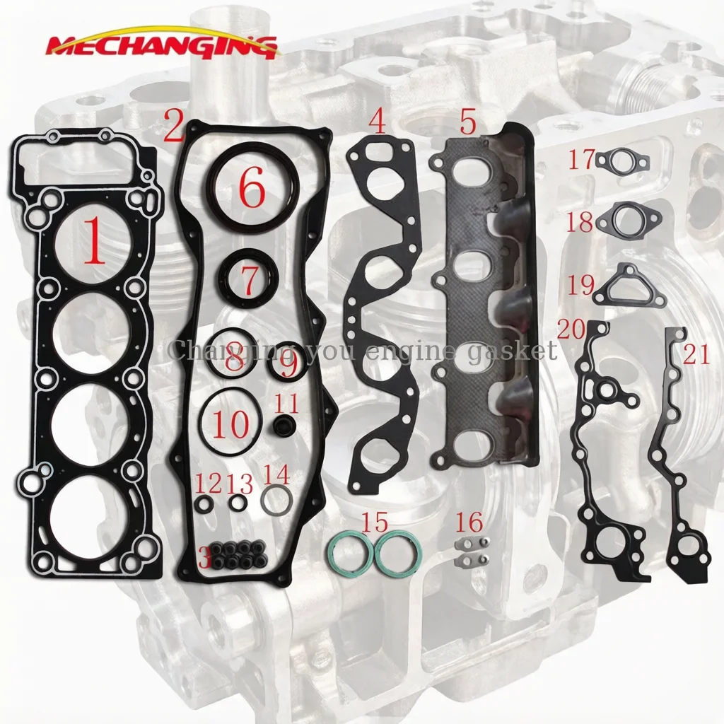 For TOYOTA HIACE III 2.0 1RZ 1RZ-E Full Set Engine Rebuilding Kits Engine Gasket 04111-75011 50126600
For TOYOTA HIACE III 2.0 1RZ 1RZ-E Full Set Engine Rebuilding Kits Engine Gasket 04111-75011 50126600