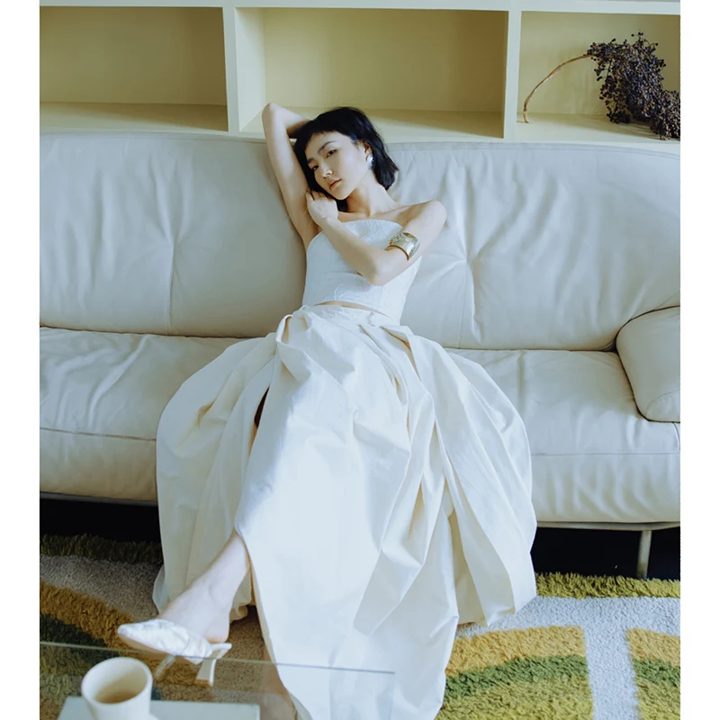 Ele Simple Bridal Dr Two-Piece Set Outdoor Travel Photoaphy Outfit Elegance Off-oulder Polyester Satin Fabric
Ele Simple Bridal Dr Two-Piece Set Outdoor Travel Photoaphy Outfit Elegance Off-oulder Polyester Satin Fabric