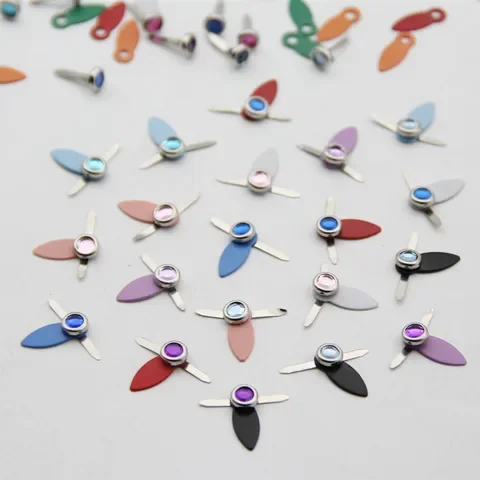 Metal Crystal Brads Rotating Buttons For DIY Album Frame Decor Craft Scrapbooking Embellishment Fastener 60pcs/Lot New Mix Color
Metal Crystal Brads Rotating Buttons For DIY Album Frame Decor Craft Scrapbooking Embellishment Fastener 60pcs/Lot New Mix Color