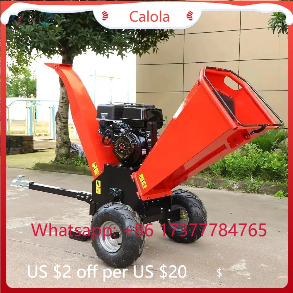 Portable Wood Chipper Shredder Dry Wet Branch Garden Farm Mulcher Machine
Portable Wood Chipper Shredder Dry Wet Branch Garden Farm Mulcher Machine