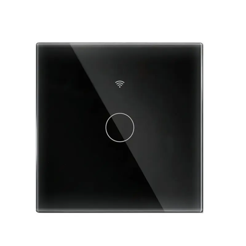 FULL-Tuya Smart Matter Light Switch Wifi EU Standard 1-Way Smart Switch Glass Touch Panel APP Remote Control Voice Black
FULL-Tuya Smart Matter Light Switch Wifi EU Standard 1-Way Smart Switch Glass Touch Panel APP Remote Control Voice Black