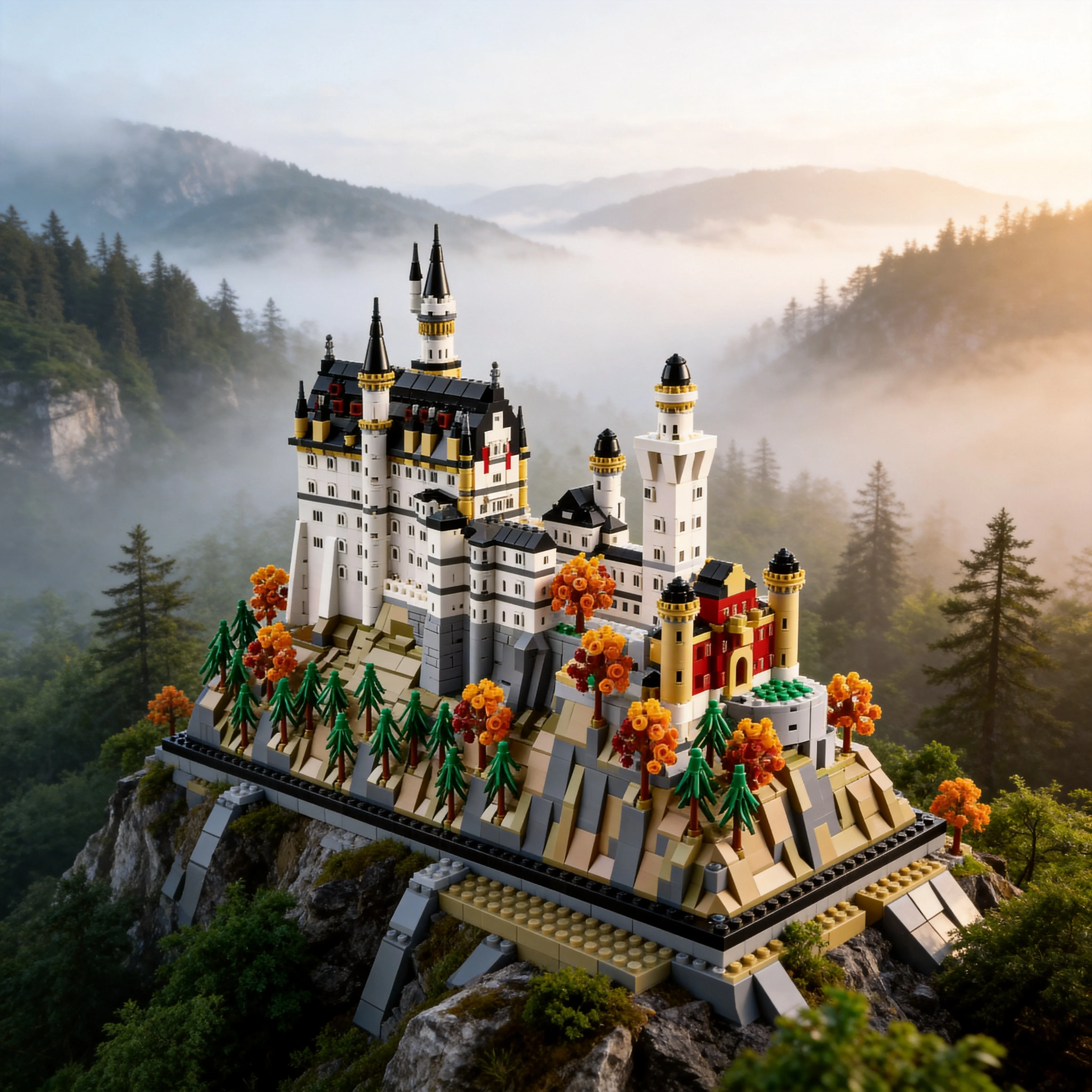 3455PCS Neuschwanstein Castle Castle Architectural Model European Castle Forest Landscape Block Adult Creative Educational Gift
3455PCS Neuschwanstein Castle Castle Architectural Model European Castle Forest Landscape Block Adult Creative Educational Gift