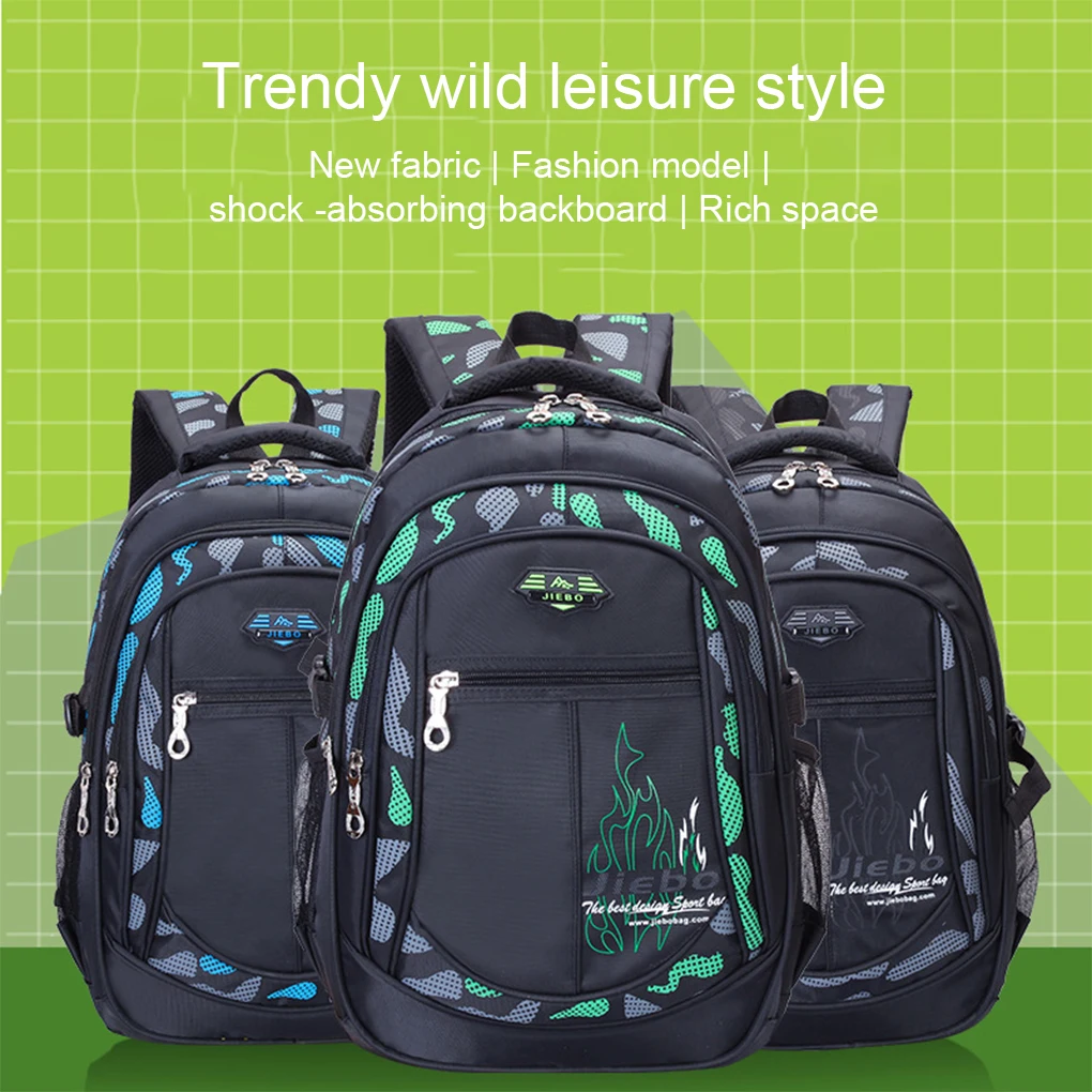 Durable Nylon School Bag For Boys - Waterproof And Easy Sorting Smooth Zipping Daily Backpack
Durable Nylon School Bag For Boys - Waterproof And Easy Sorting Smooth Zipping Daily Backpack