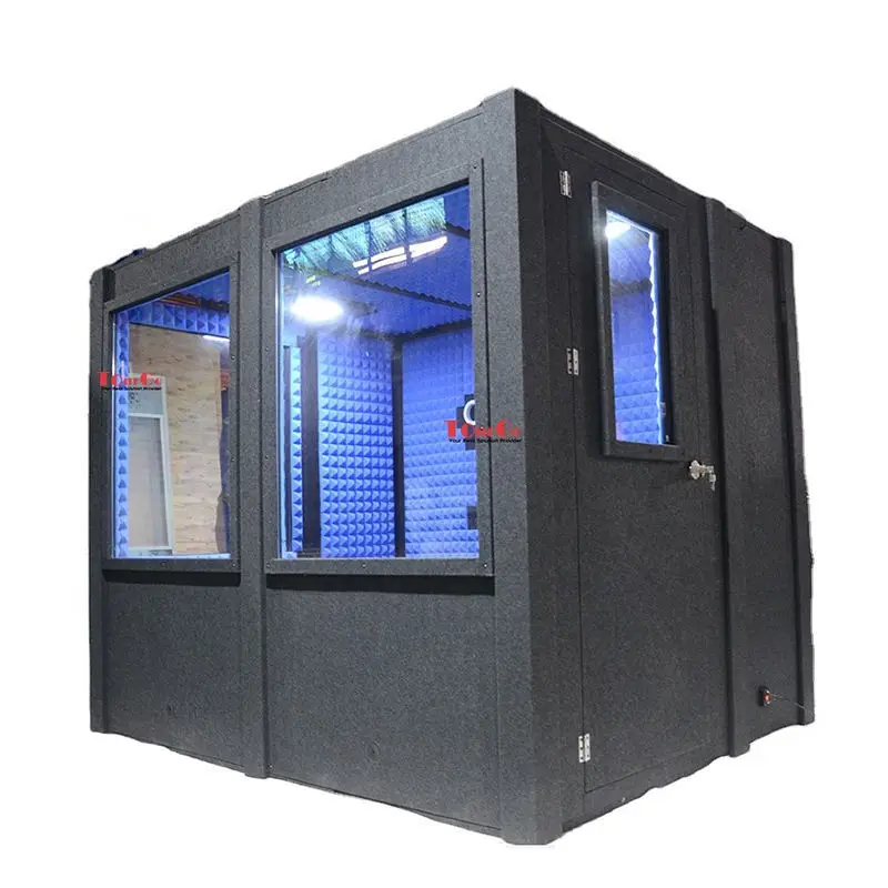 Hooqu Private Working Soundproof Booth Office Pod Recording Isolation Soundproof Vocal Studio Booth
Hooqu Private Working Soundproof Booth Office Pod Recording Isolation Soundproof Vocal Studio Booth