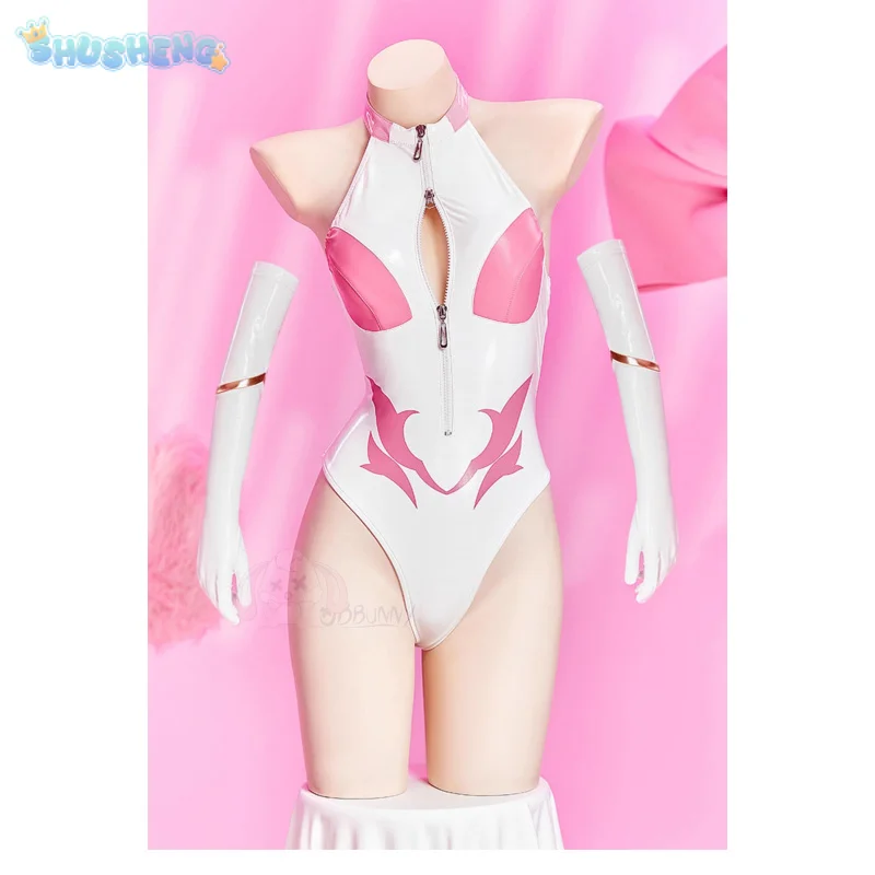 Anime GUNDAM SEED FREEDOM Lacus Clyne Cosplay Costume Women Man Sexy Leather Jumpsuit Headwear Suit Halloween Carnival Clothes
Anime GUNDAM SEED FREEDOM Lacus Clyne Cosplay Costume Women Man Sexy Leather Jumpsuit Headwear Suit Halloween Carnival Clothes