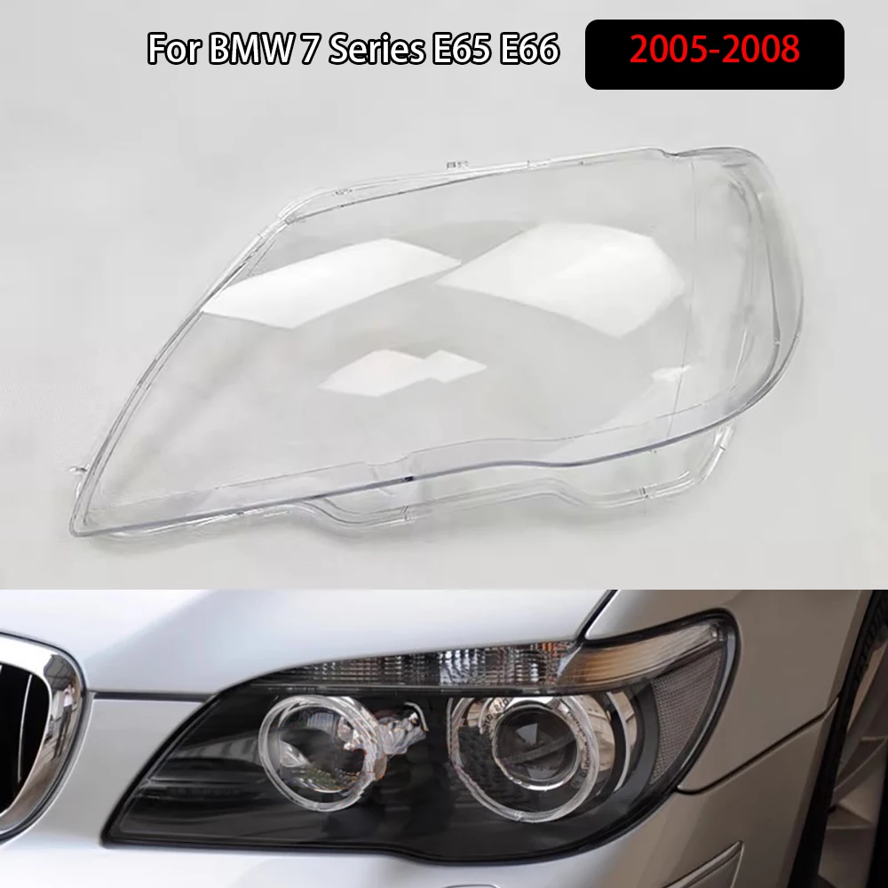 For BMW 7 Series E65 E66 2005-2008 Headlamp Cover Transparent Headlight Lens Plexiglass Replace Original Lampshade
For BMW 7 Series E65 E66 2005-2008 Headlamp Cover Transparent Headlight Lens Plexiglass Replace Original Lampshade