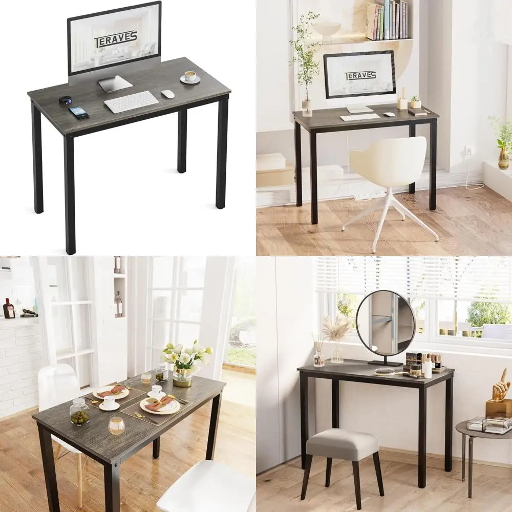 Прочный письменный стол для домашнего офиса, обеденный стол, рабочая станция, дубовая отделка, длинный хвостовой пароль 39,37 дюйма
Прочный письменный стол для домашнего офиса, обеденный стол, рабочая станция, дубовая отделка, длинный хвостовой пароль 39,37 дюйма