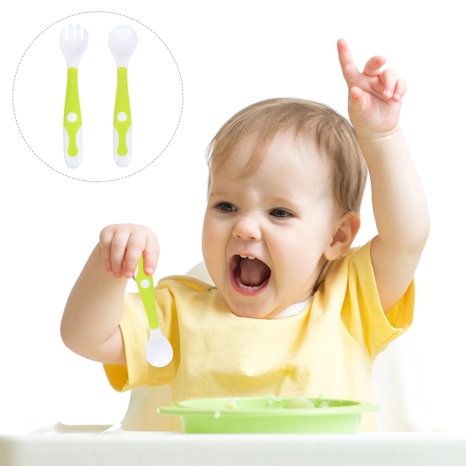 1Set Infant Tableware Training Set Premium Safe Baby Spoon Fork Toddler Utensils Anti-Break Lightweight Eating Tools
1Set Infant Tableware Training Set Premium Safe Baby Spoon Fork Toddler Utensils Anti-Break Lightweight Eating Tools