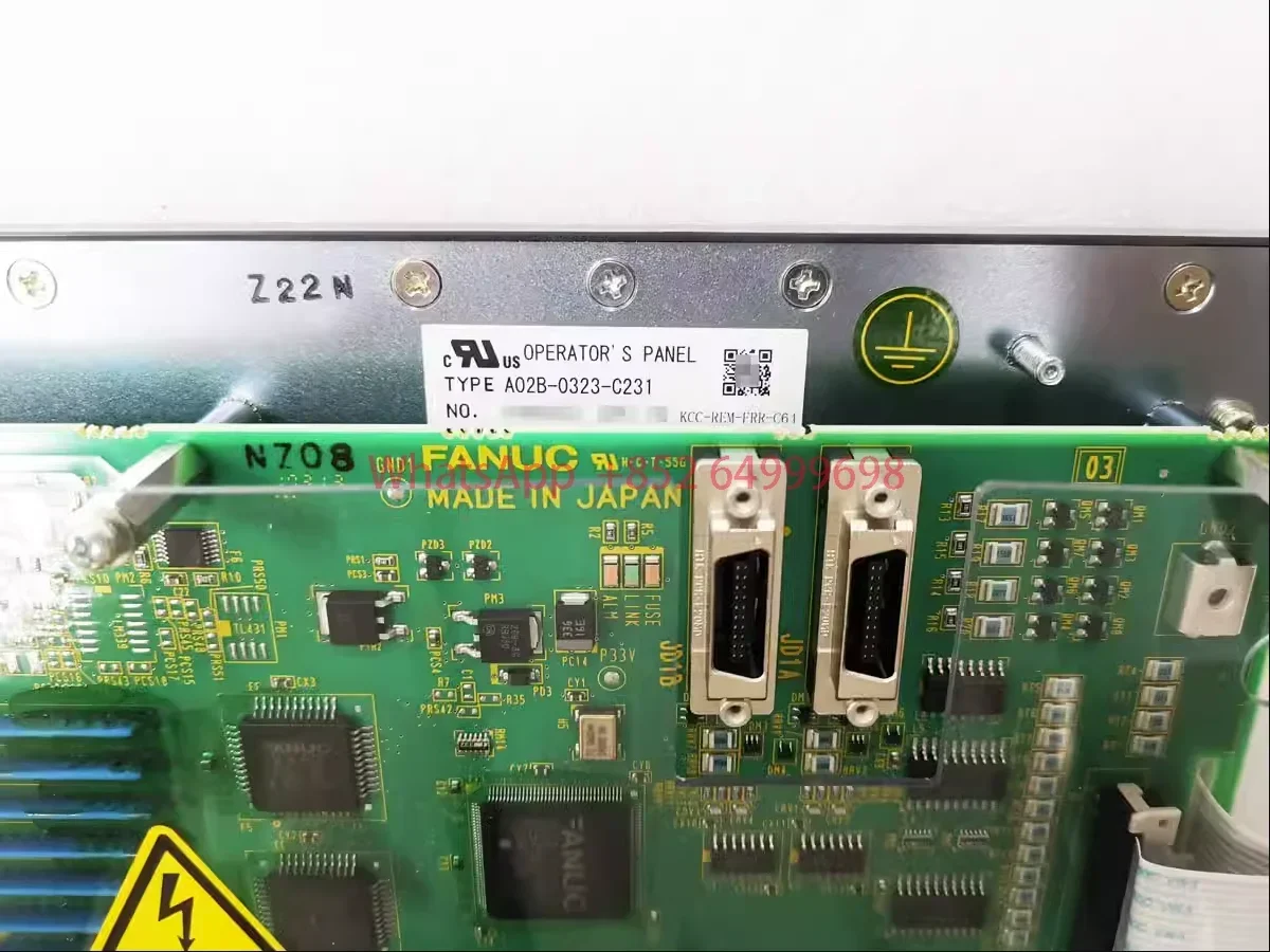 A02B-0323-C231 The used system operation panel runs OK
A02B-0323-C231 The used system operation panel runs OK