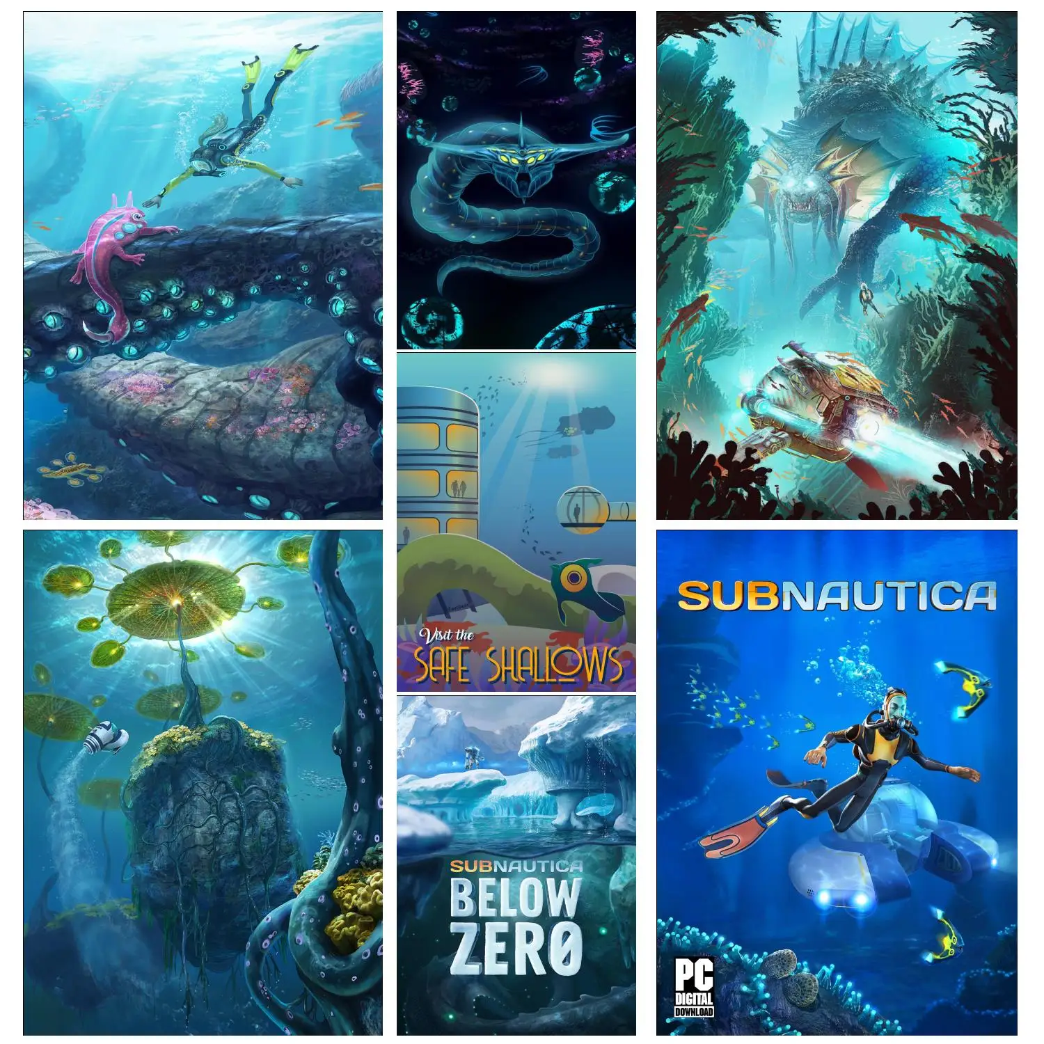 subnautica Anime Video Game Canvas Art Poster and Wall Art Picture Print Modern Family bedroom Decor Posters
subnautica Anime Video Game Canvas Art Poster and Wall Art Picture Print Modern Family bedroom Decor Posters