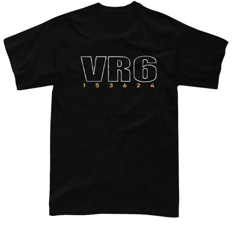 VR6 Классический 6-цилиндровый двигатель с принтом, модная уличная одежда, модные повседневные летние мужские и женские универсальные футболки в стиле ретро
VR6 Классический 6-цилиндровый двигатель с принтом, модная уличная одежда, модные повседневные летние мужские и женские универсальные футболки в стиле ретро