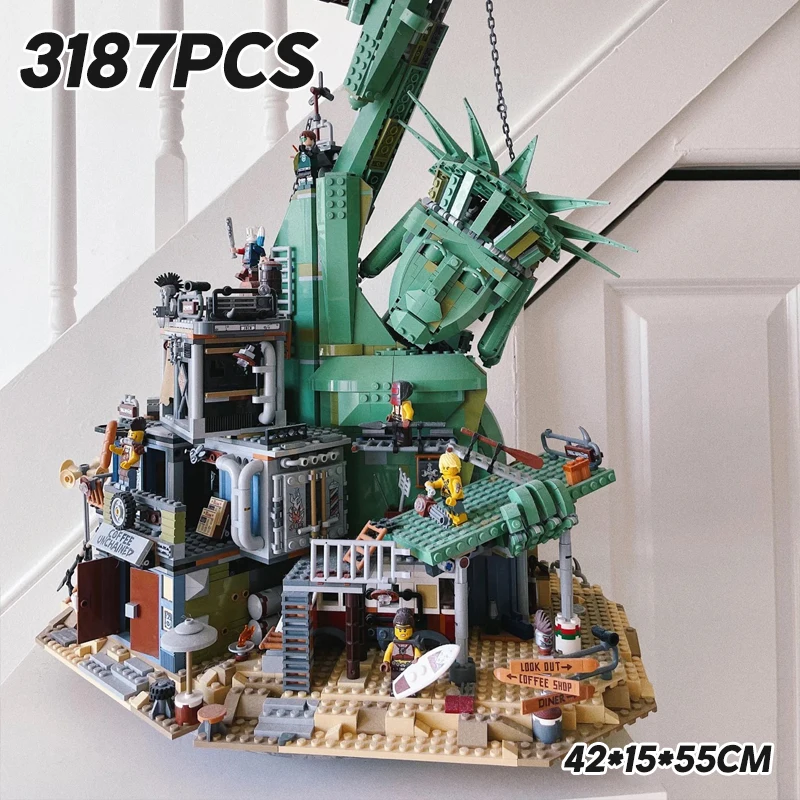 3178pcs New Product Statue Of Liberty Castle Architecture Series Jigsaw Puzzle Building Blocks Adult Difficult Toy Gift Model
3178pcs New Product Statue Of Liberty Castle Architecture Series Jigsaw Puzzle Building Blocks Adult Difficult Toy Gift Model