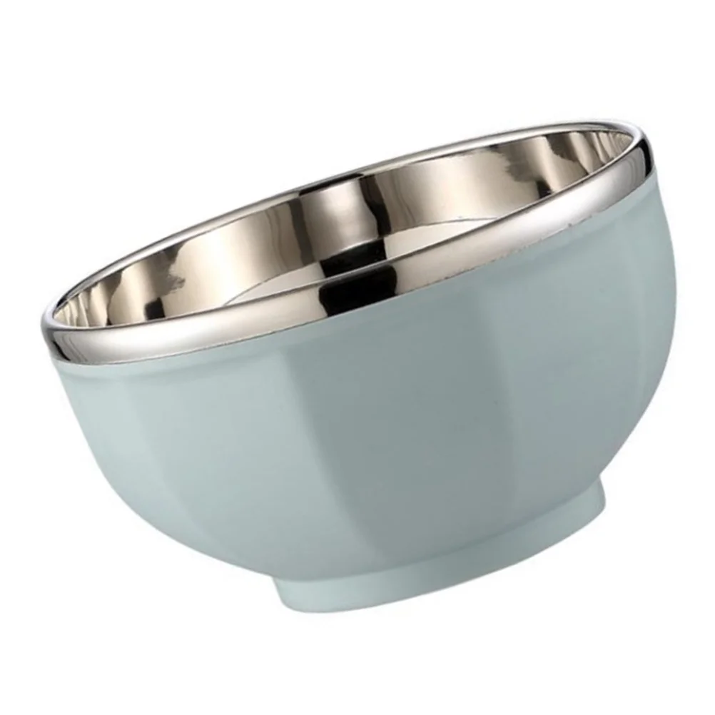 Stainless Steel Insulated Bowl Double Layer Heat Resistant Soup Noodle Rice Bowl For Kitchen Student Food Serving Container 
Stainless Steel Insulated Bowl Double Layer Heat Resistant Soup Noodle Rice Bowl For Kitchen Student Food Serving Container
