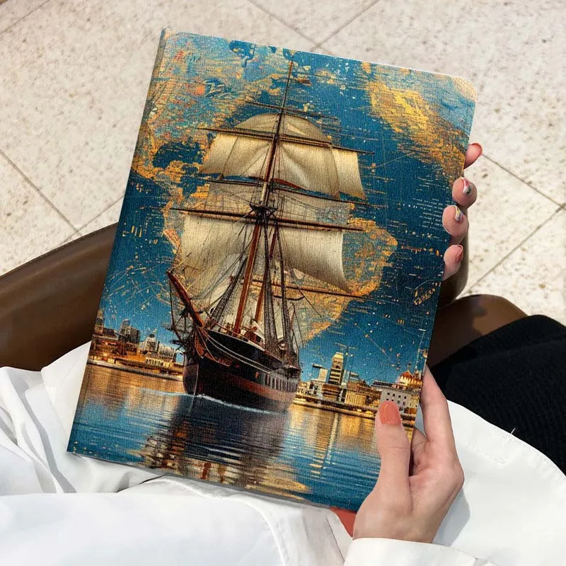 Pointer Ship Creative Pattern For Vivo Pad SE 11 5 3 2 Pro 12.3 13 12.1 11.5 Air IQOOPad Silk Pattern Tablet Case
Pointer Ship Creative Pattern For Vivo Pad SE 11 5 3 2 Pro 12.3 13 12.1 11.5 Air IQOOPad Silk Pattern Tablet Case