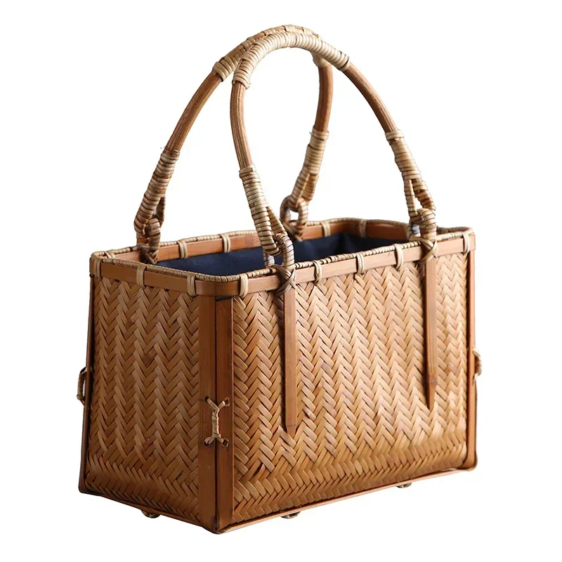 %a Vintage Square Hand Basket Handmade Bamboo Weaving Organizer Box Bundle Design
%a Vintage Square Hand Basket Handmade Bamboo Weaving Organizer Box Bundle Design