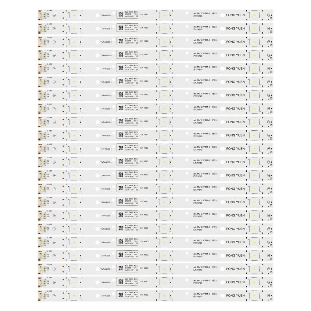 Kit/22pcs TV LED Strips For TX-55EX580B TX-55EX610E TX-55EX600B TX-55EX610E
Kit/22pcs TV LED Strips For TX-55EX580B TX-55EX610E TX-55EX600B TX-55EX610E