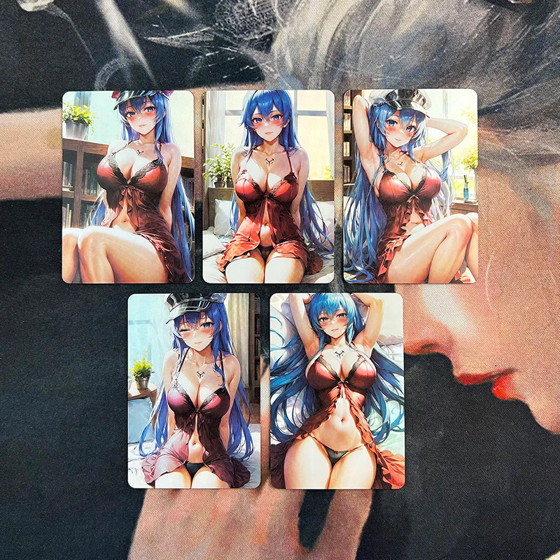 5 шт./компл. своими руками Akame ga KILL! Esdese Self Control Collect Signature Trading флэш-карта аниме мультфильм подарок 63*88 мм
5 шт./компл. своими руками Akame ga KILL! Esdese Self Control Collect Signature Trading флэш-карта аниме мультфильм подарок 63*88 мм