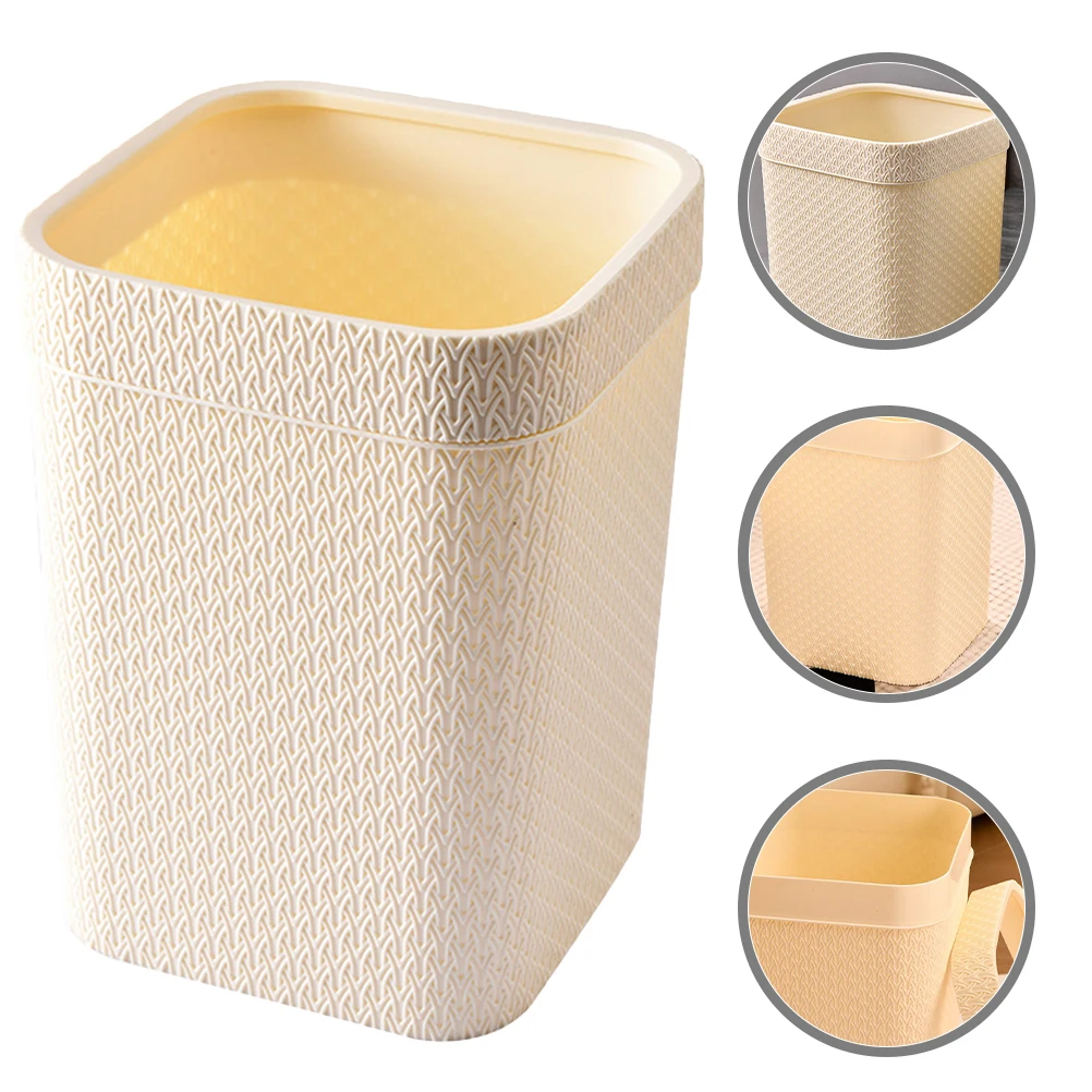 Large Capacity Desk Garbage Bin Detachable Liner Tilted Opening Sturdy Trash Can For Bedroom Office Bathroom Tabletop Portable
Large Capacity Desk Garbage Bin Detachable Liner Tilted Opening Sturdy Trash Can For Bedroom Office Bathroom Tabletop Portable