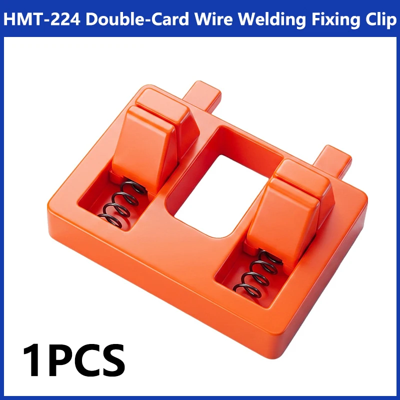 HMT 224 Double Clip Wire Welding Clamp Special Holder for Wire Welding Spring Clamping Force for Circuit Board Repair Tools
HMT 224 Double Clip Wire Welding Clamp Special Holder for Wire Welding Spring Clamping Force for Circuit Board Repair Tools