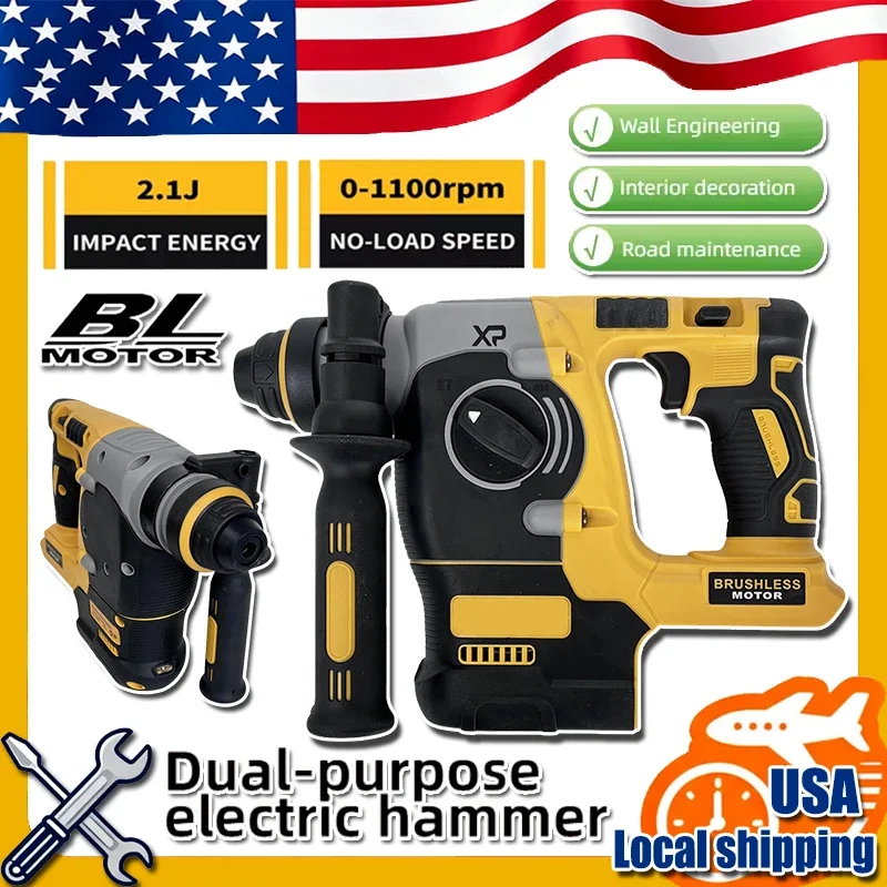 Подходит для Dewalt 20V MAX SDS PLUS L, перфоратор, бесщеточный перфоратор, аккумуляторные ударные молотки, инструмент для аккумулятора 18 В
Подходит для Dewalt 20V MAX SDS PLUS L, перфоратор, бесщеточный перфоратор, аккумуляторные ударные молотки, инструмент для аккумулятора 18 В