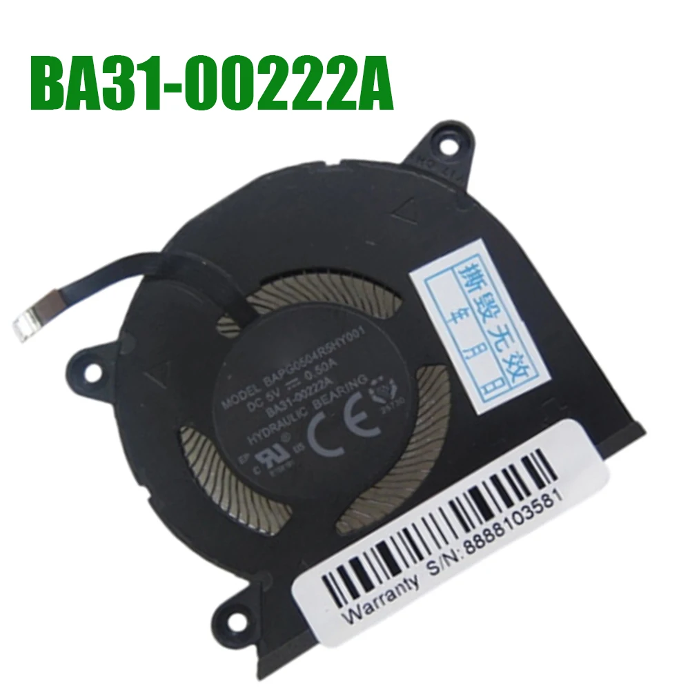 Laptop Cooling Fan For Samsung BA31-00222A BAPG0504R5HY001 DC5V 0.5A Left Fan
Laptop Cooling Fan For Samsung BA31-00222A BAPG0504R5HY001 DC5V 0.5A Left Fan
