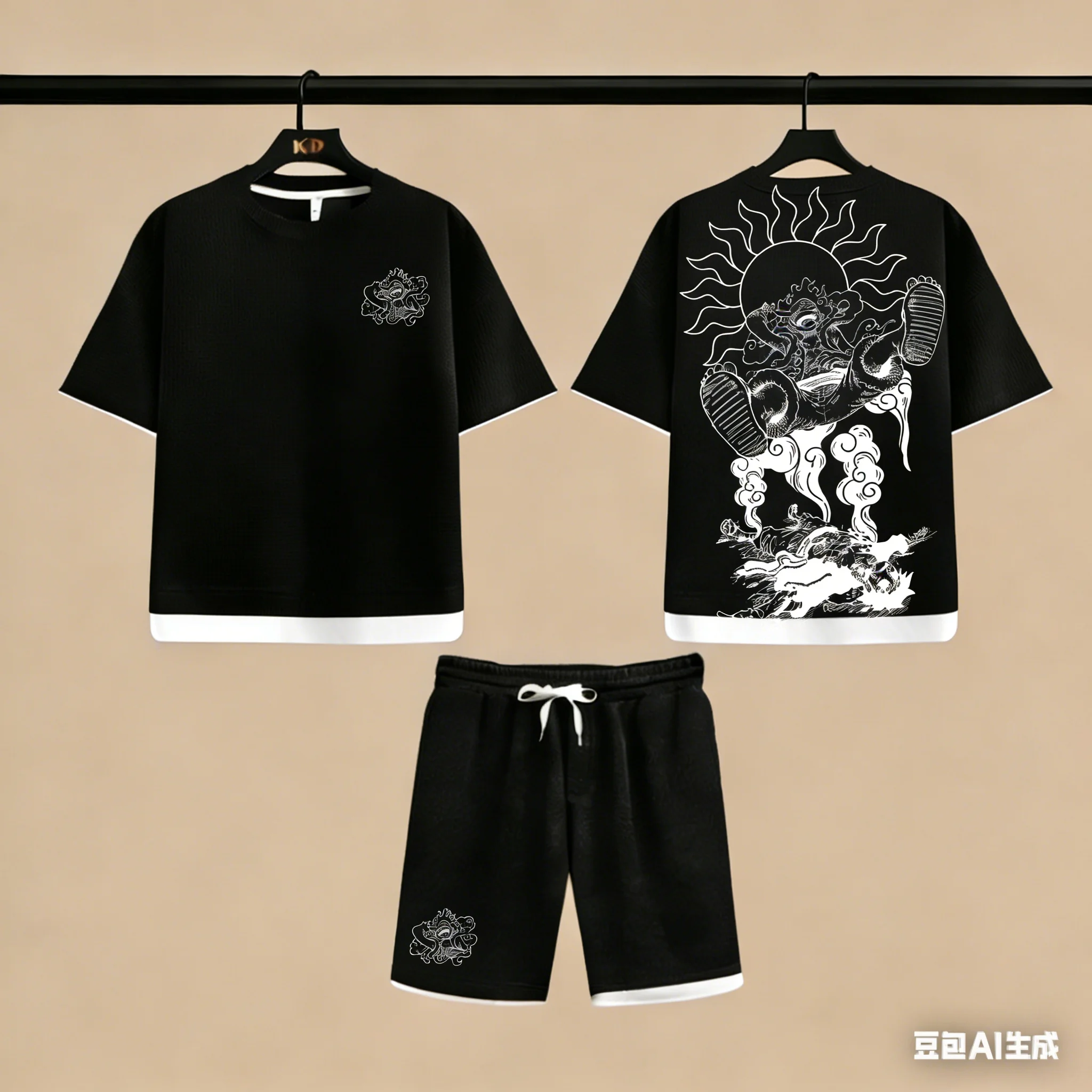 2026 new One Piece Gear 5 Luffy Graphic Tee Shorts Set Men's Summer Casual Sportswear Anime Suit
2026 new One Piece Gear 5 Luffy Graphic Tee Shorts Set Men's Summer Casual Sportswear Anime Suit