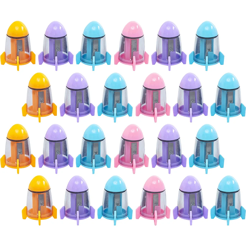 24pcs Rocket Colorful Pencil Sharpeners Sharpener Kids Manual School Metal Plastic Bright Creative Easy Time Saving Tool
24pcs Rocket Colorful Pencil Sharpeners Sharpener Kids Manual School Metal Plastic Bright Creative Easy Time Saving Tool