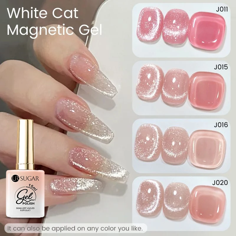 UR SUGAR 15ml White Cat Magnetic Gel Nail Polish Glitter Semi-permanent Enamel UV Gel Varnish Nail Supplies For Professionals Ge
UR SUGAR 15ml White Cat Magnetic Gel Nail Polish Glitter Semi-permanent Enamel UV Gel Varnish Nail Supplies For Professionals Ge