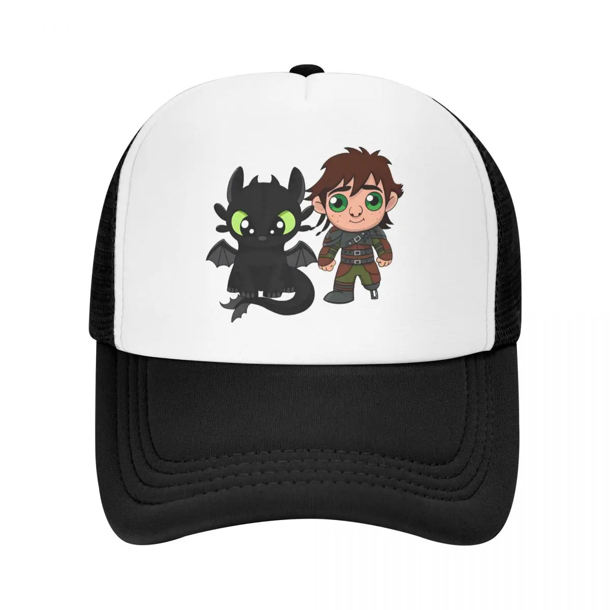 Adult Toothless And Hiccup Httyd Trucker Hats Hip-Hop Mesh Baseball Cap Snapback Caps Dad Hat Sun Hats Adjustable Sun Hats
Adult Toothless And Hiccup Httyd Trucker Hats Hip-Hop Mesh Baseball Cap Snapback Caps Dad Hat Sun Hats Adjustable Sun Hats