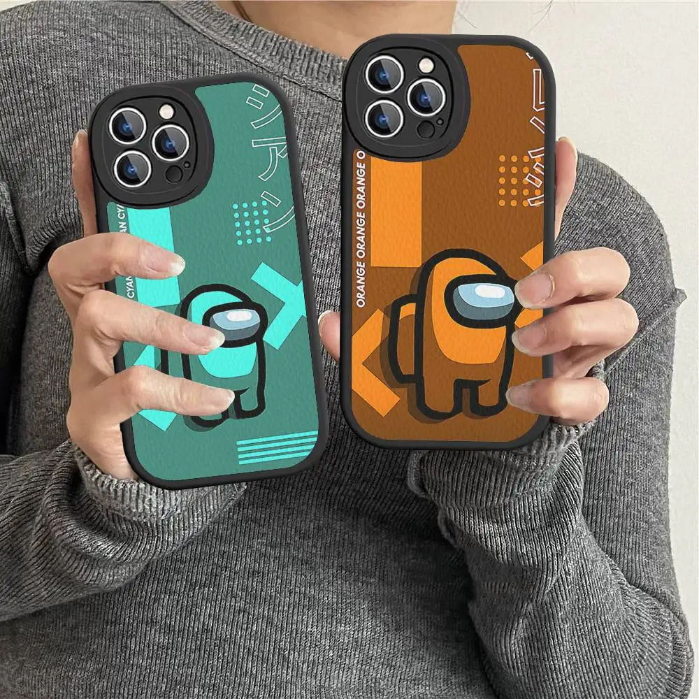 A-amonges Us-es Cute Phone Case For IPhone 16 15 14 13 12 11 Pro Max Plus Leather Cover
A-amonges Us-es Cute Phone Case For IPhone 16 15 14 13 12 11 Pro Max Plus Leather Cover