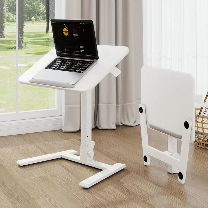 Small Standing Desk with Stoppers 90°Tiltable Mobile Rolling Laptop Table on Wheels Adjustable Height Computer Workstatio
Small Standing Desk with Stoppers 90°Tiltable Mobile Rolling Laptop Table on Wheels Adjustable Height Computer Workstatio