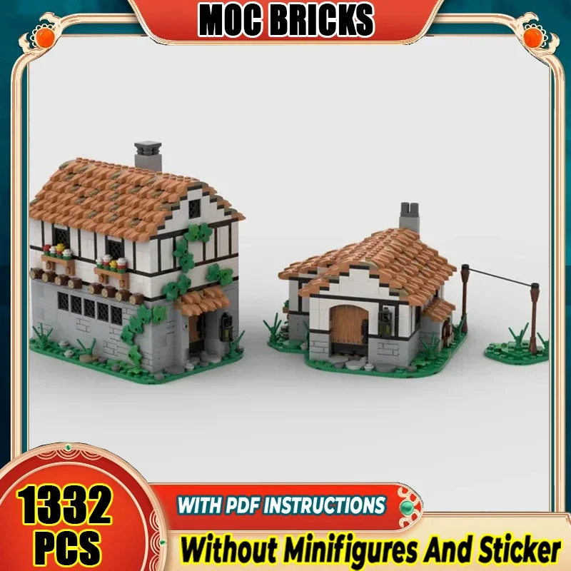 Средневековая модель здания Moc, строительные кирпичи, таверна и коттедж, технология, модульные блоки, подарки, рождественские игрушки, наборы «сделай сам», сборка
Средневековая модель здания Moc, строительные кирпичи, таверна и коттедж, технология, модульные блоки, подарки, рождественские игрушки, наборы «сделай сам», сборка