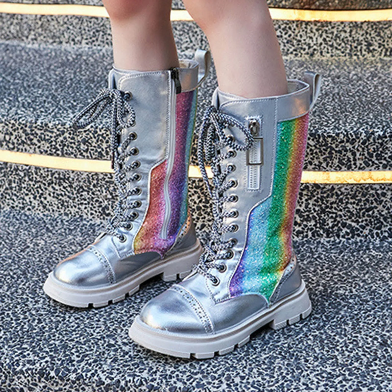 Girls' Boots Autumn and Winter Warm 2024 New Children's High Boots Colorful Plush Girls' Princess Long Boots 3-10 Years Old
Girls' Boots Autumn and Winter Warm 2024 New Children's High Boots Colorful Plush Girls' Princess Long Boots 3-10 Years Old