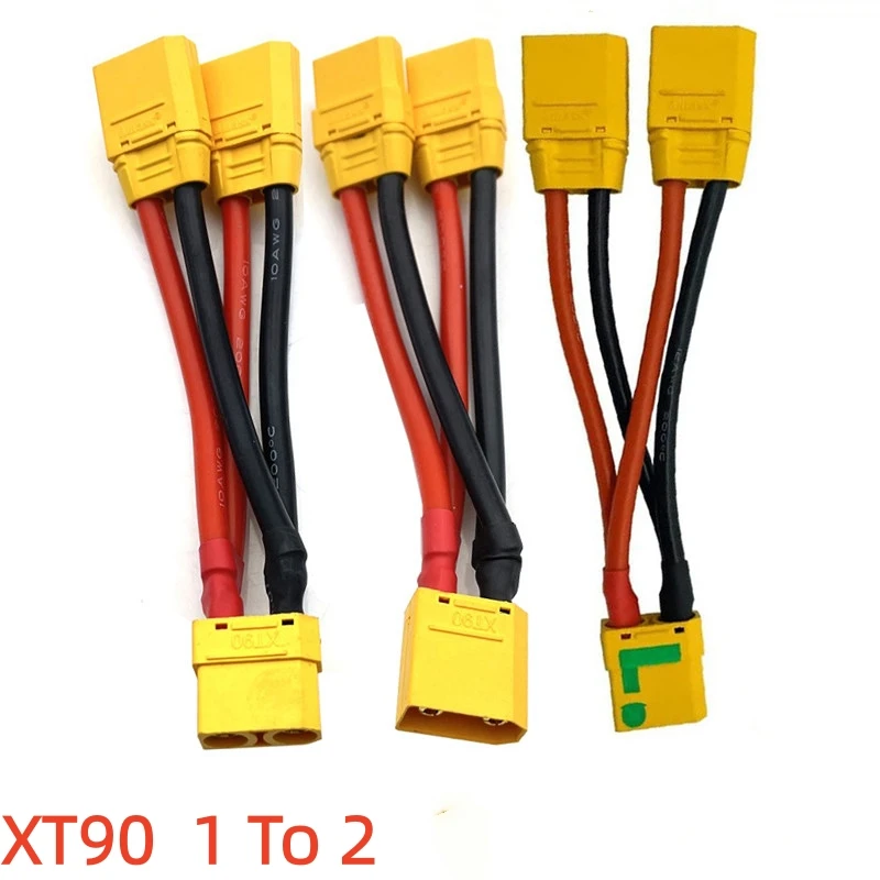 1PCS XT90 plug parallel wire RC model plant protection remote control car battery ESC balance charge connector 10/12AWG wire
1PCS XT90 plug parallel wire RC model plant protection remote control car battery ESC balance charge connector 10/12AWG wire