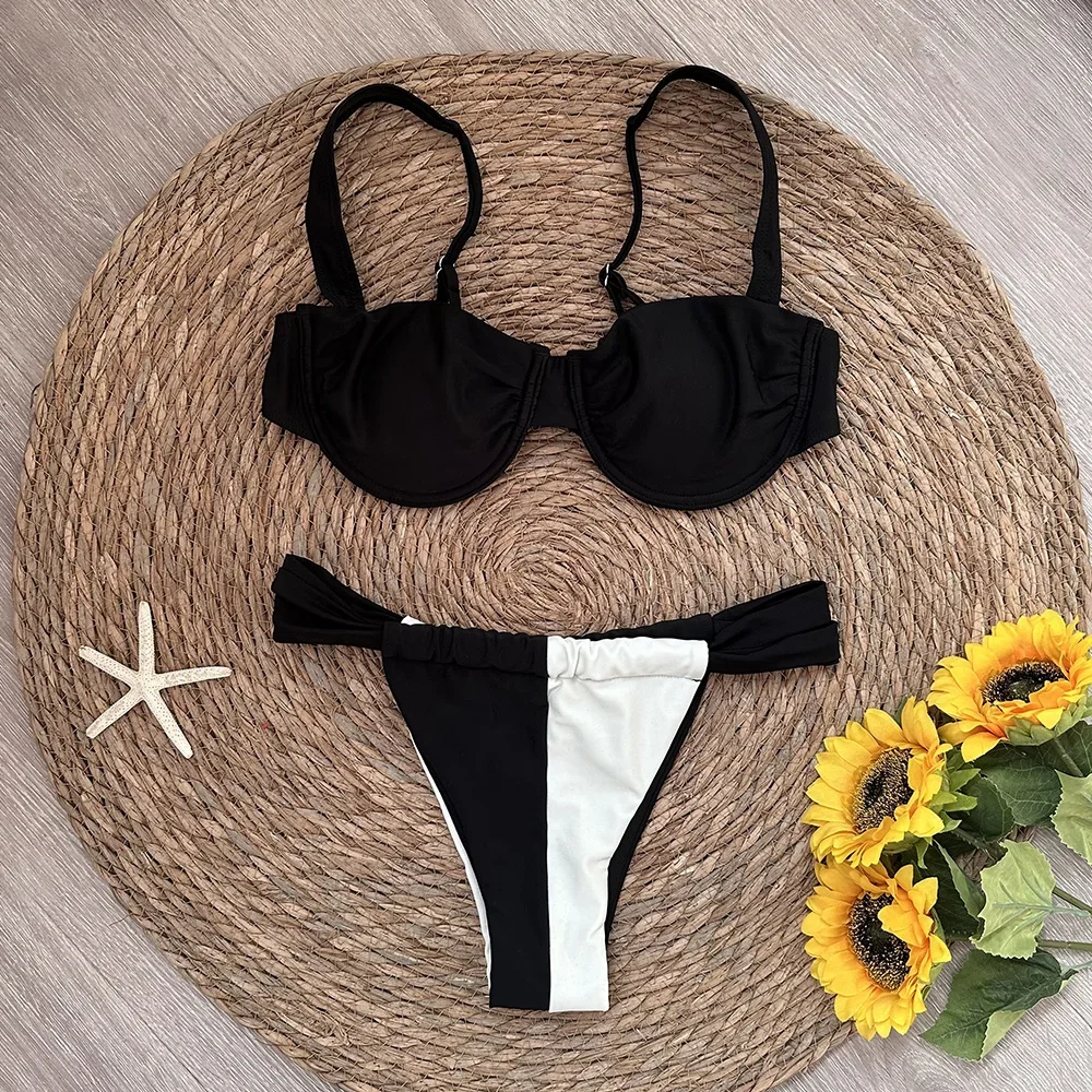 Черно-белый комплект бикини Hlater, микро-бикини 2024, женский купальник, сексуальные женские стринги, купальный костюм, бикини, купальные костюмы 
Черно-белый комплект бикини Hlater, микро-бикини 2024, женский купальник, сексуальные женские стринги, купальный костюм, бикини, купальные костюмы