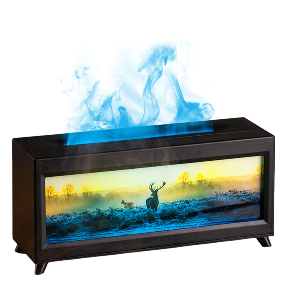 Аромадиффузор для камина с LED-подсветкой и пультом ДУ, для спальни, дома и офиса
Аромадиффузор для камина с LED-подсветкой и пультом ДУ, для спальни, дома и офиса