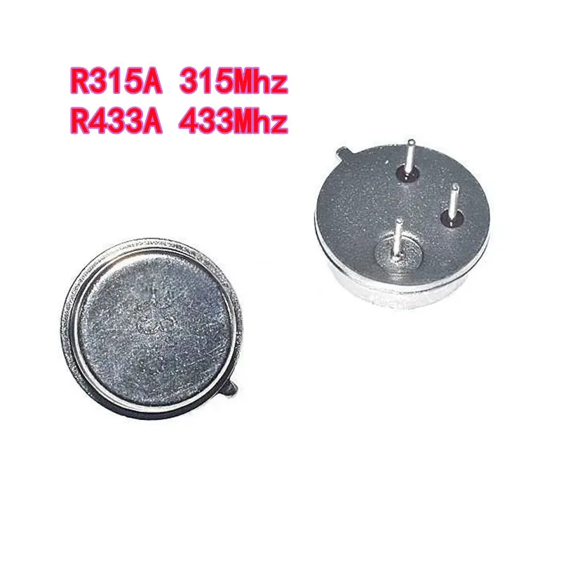 10PCS Through-hole crystal oscillator R315A 315MHz/R433A 433MHz round 3-pin surface acoustic wave resonator
10PCS Through-hole crystal oscillator R315A 315MHz/R433A 433MHz round 3-pin surface acoustic wave resonator