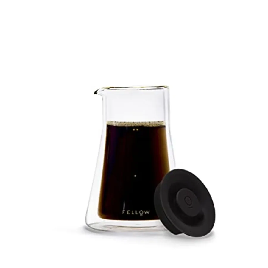 Stagg Double Wall Coffee Carafe - Vessel for Pour Over Manual Coffee Maker Handblown Borosilicate Glass Decanter 20 oz Clear Pi
Stagg Double Wall Coffee Carafe - Vessel for Pour Over Manual Coffee Maker Handblown Borosilicate Glass Decanter 20 oz Clear Pi
