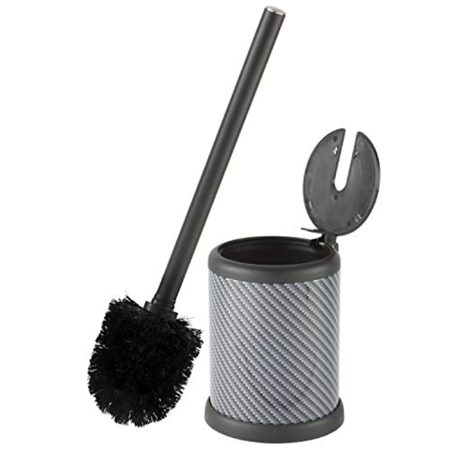 Curated Picks Toilet Brush and Holder Self Closing Lid 360 Degree Brush Head Bathroom Cleaning Compact Size Storage and Organiz
Curated Picks Toilet Brush and Holder Self Closing Lid 360 Degree Brush Head Bathroom Cleaning Compact Size Storage and Organiz