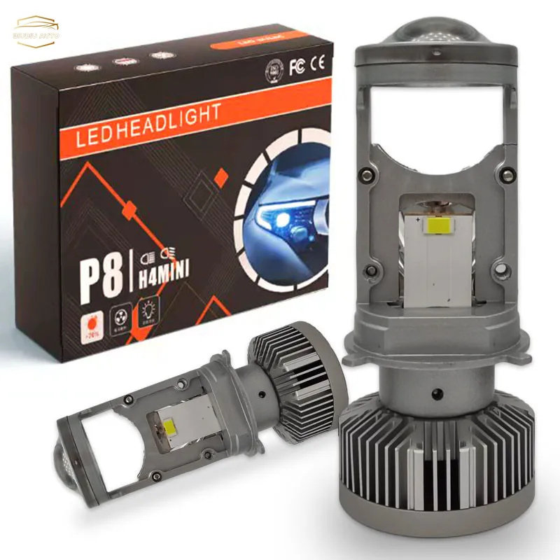 Auto Lighting System Car Headlamp H4 Led Projector Lens Mini Lamp Bulb White Color Hi/Low Beam HB2 Car Lights
Auto Lighting System Car Headlamp H4 Led Projector Lens Mini Lamp Bulb White Color Hi/Low Beam HB2 Car Lights