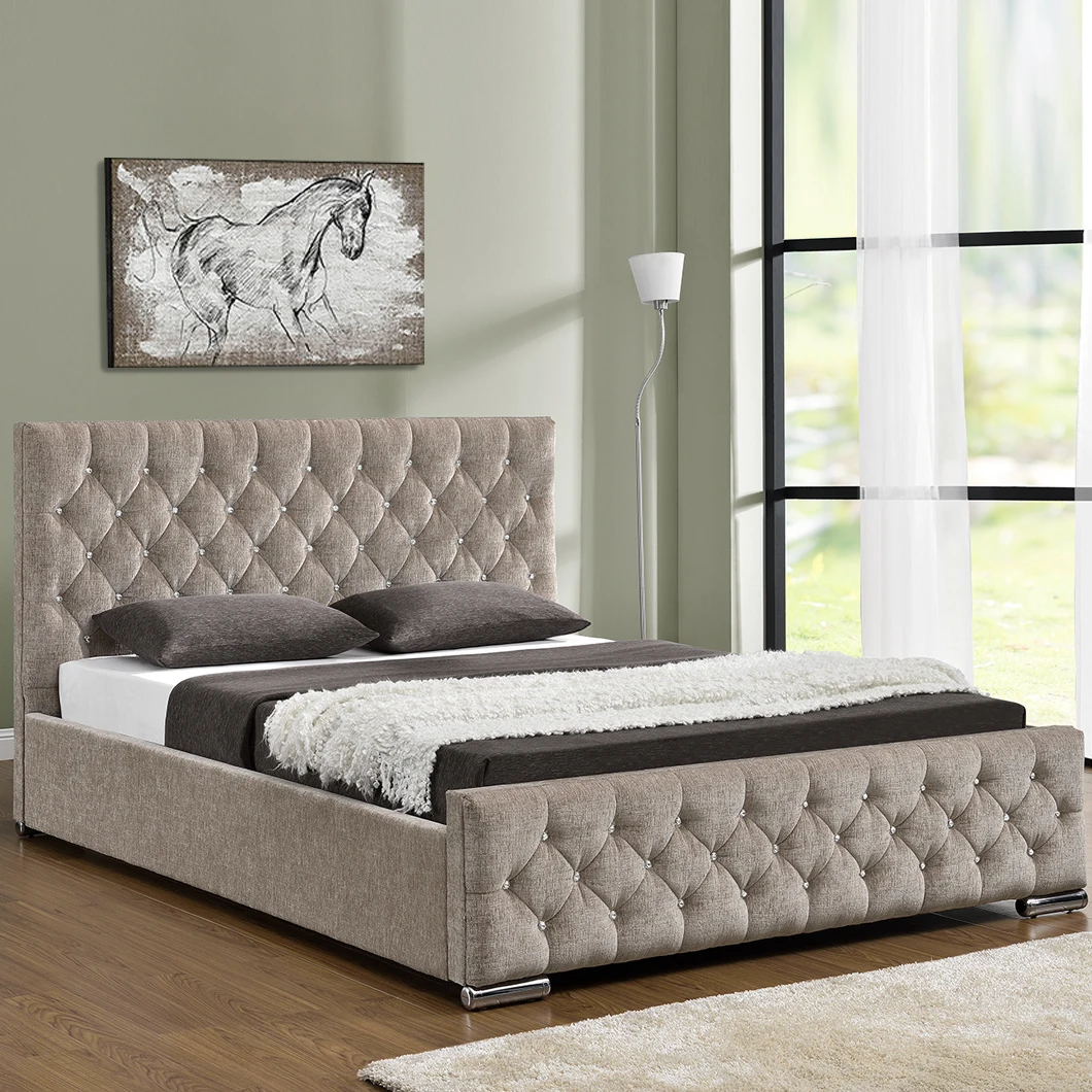Willsoon Tufted Furniture Luxury Double Size Bed with Storage Space Velvet Upholstered Bed Lift king Size Bed Frame Lit Complet
Willsoon Tufted Furniture Luxury Double Size Bed with Storage Space Velvet Upholstered Bed Lift king Size Bed Frame Lit Complet
