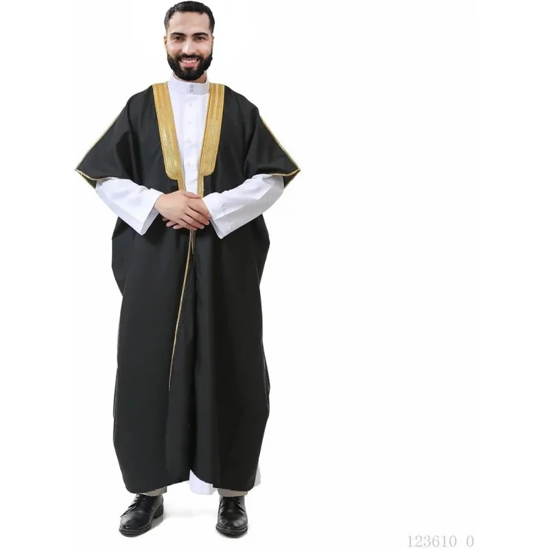 Men's Abaya (Bisht) - Cloak Arab Dress
Men's Abaya (Bisht) - Cloak Arab Dress