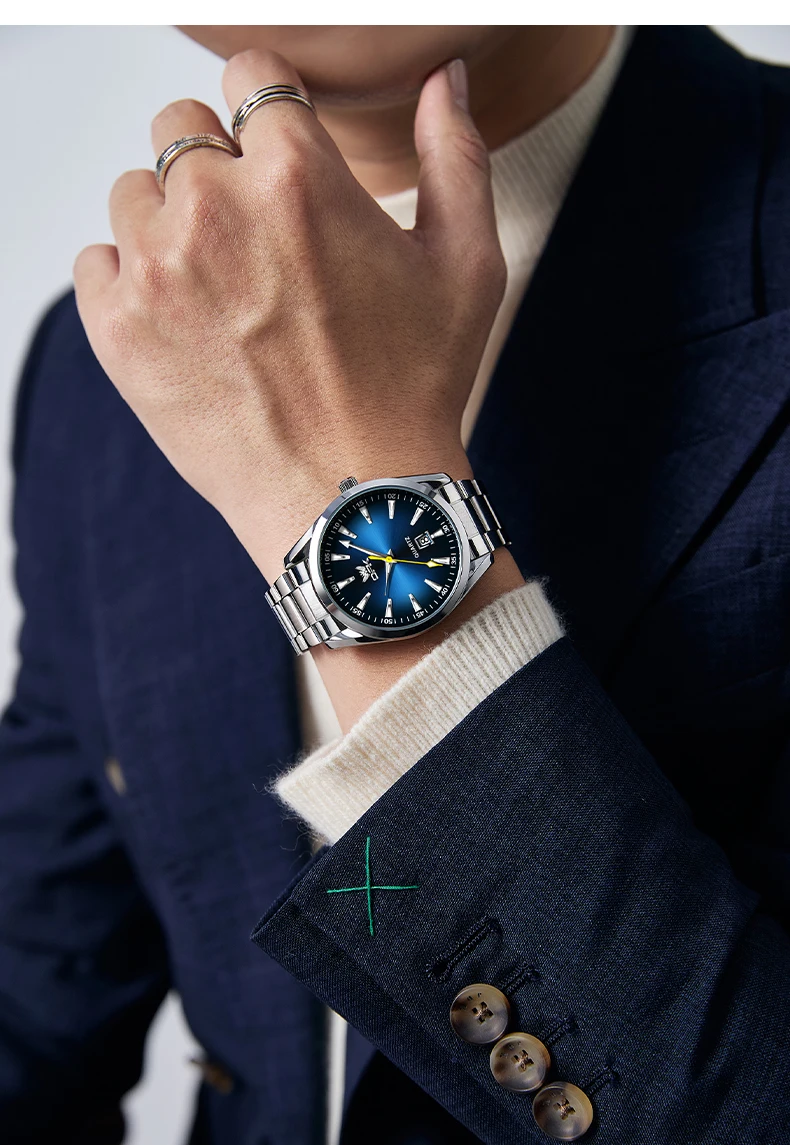 OPK brand cross-border hot selling business waterproof single calendar quartz watch men's watch 6088 OPK brand cross-border hot selling business waterproof single calendar quartz watch men's watch 6088