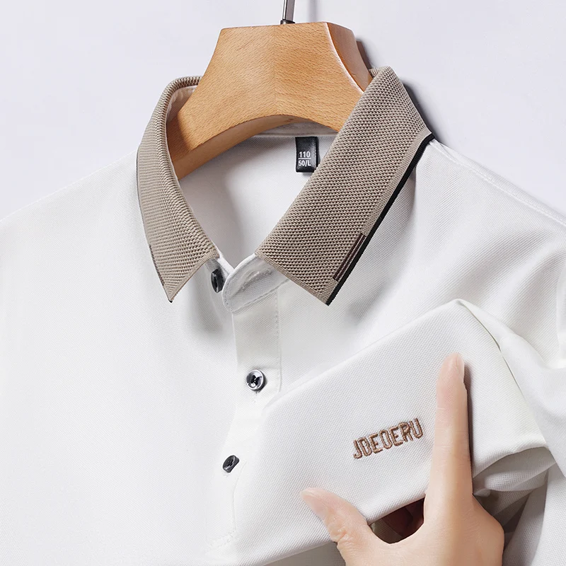 Оригинальная брендовая мужская рубашка поло, элитная модная летняя футболка с короткими рукавами и вышивкой букв, деловая классическая мужская одежда
Оригинальная брендовая мужская рубашка поло, элитная модная летняя футболка с короткими рукавами и вышивкой букв, деловая классическая мужская одежда