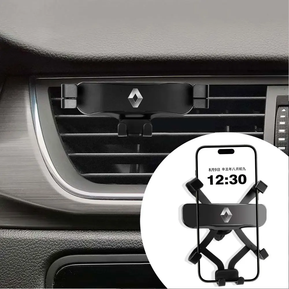 Gravity Car Mobile Phone Holder 360° Rotation Air Vent Clip Cell Phone Stand Mount For Renault Megane Duster Twingo Clio Koleos
Gravity Car Mobile Phone Holder 360° Rotation Air Vent Clip Cell Phone Stand Mount For Renault Megane Duster Twingo Clio Koleos