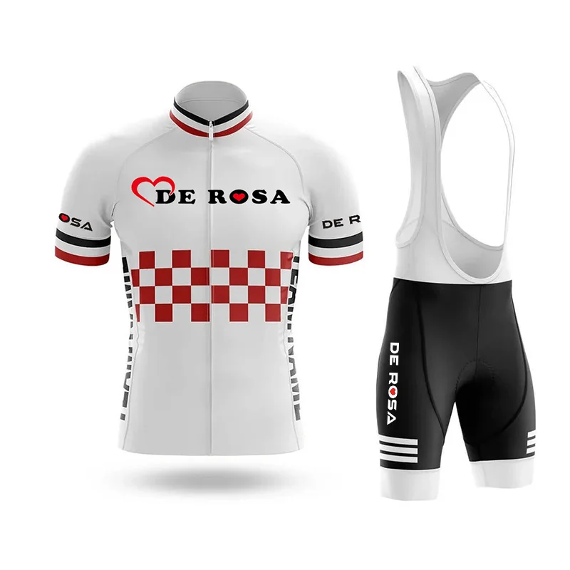 De Rosa 2026 Men's Cycling Jersey Set Quick Dry Breathable Road MTB Bib Shorts Maillot Ciclismo pro Cycling Apparel
De Rosa 2026 Men's Cycling Jersey Set Quick Dry Breathable Road MTB Bib Shorts Maillot Ciclismo pro Cycling Apparel